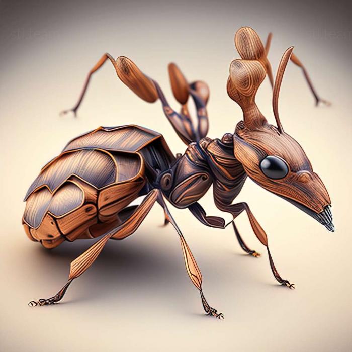 3D модель Myrmecia rufinodis (STL)